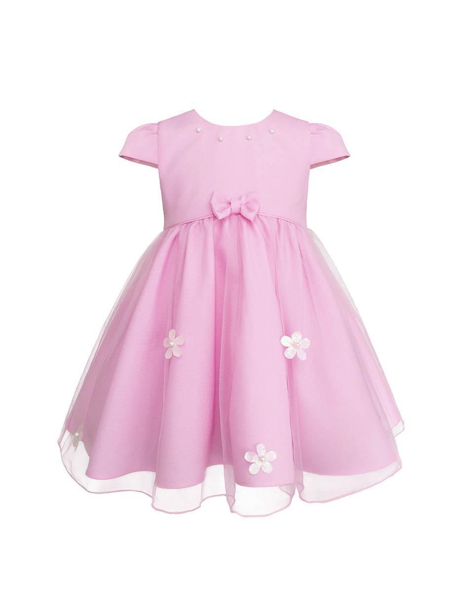 Vestido manga cap para bebé niña 2