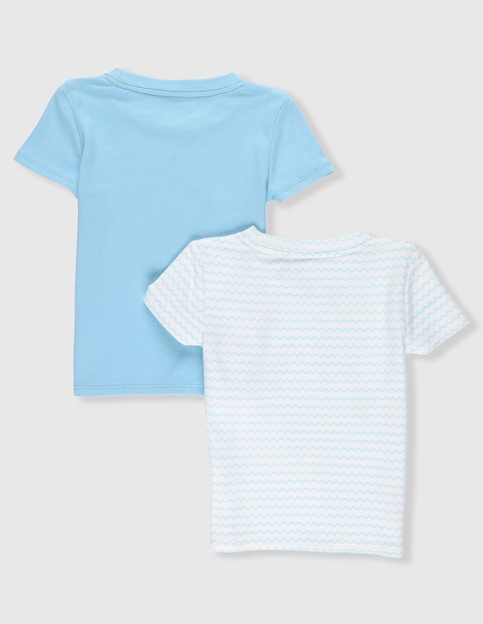 Set playera manga corta para bebé niño 2