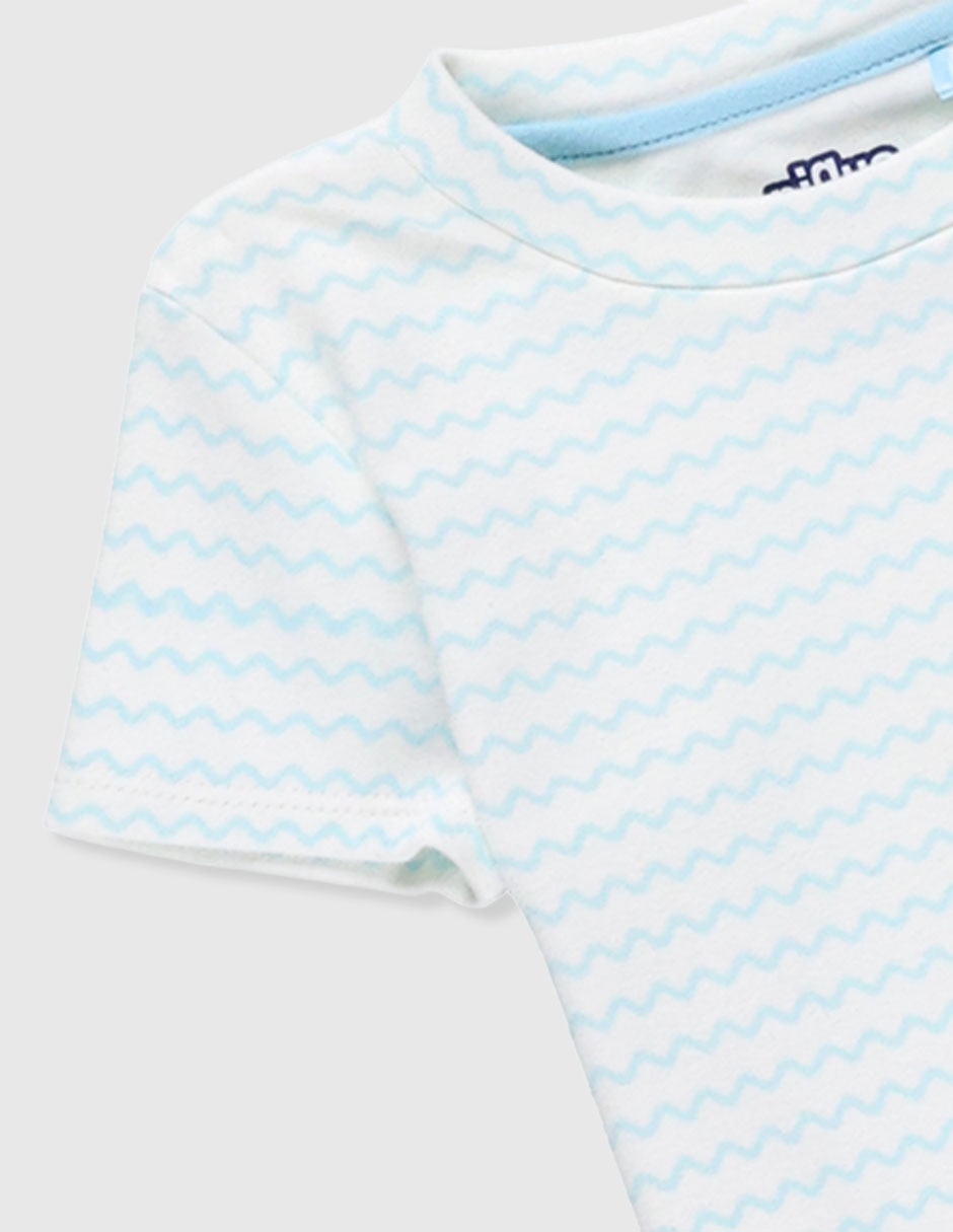 Set playera manga corta para bebé niño 4