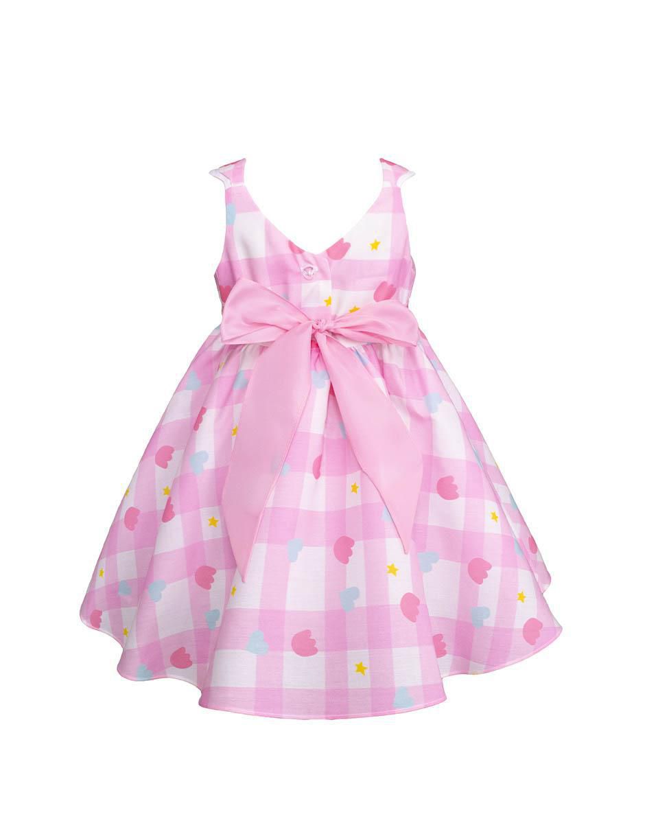 Vestido sin manga para bebé niña 3
