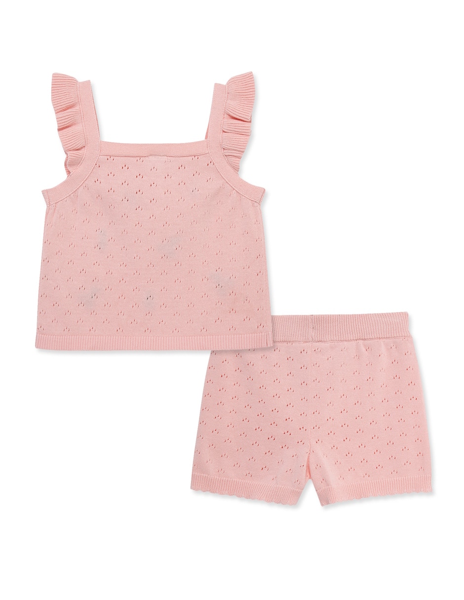 Conjunto de algodón para bebé niña 2
