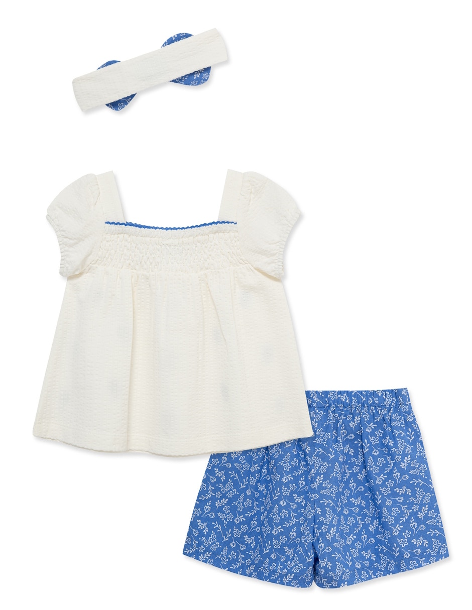 Conjunto de algodón para bebé niña 2