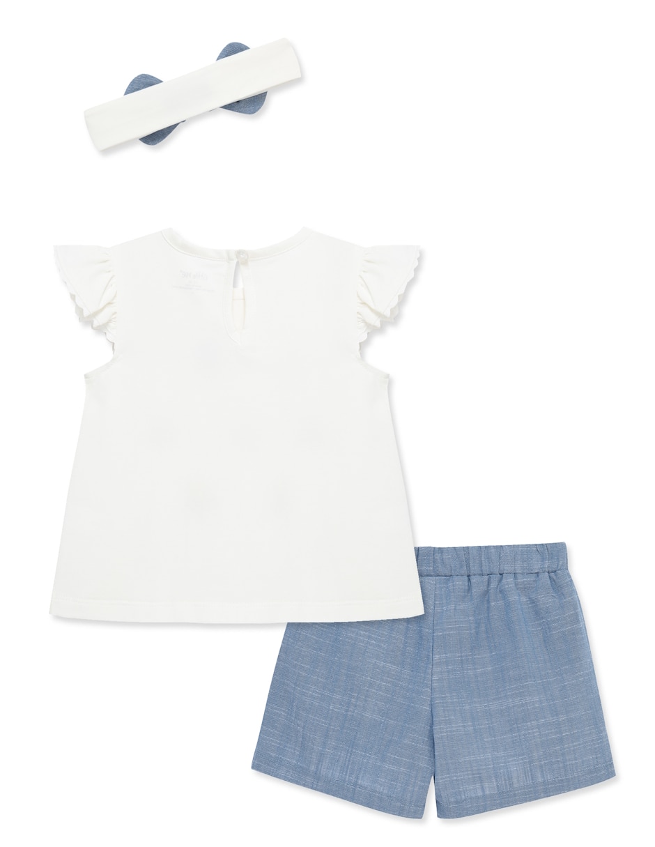 Conjunto de algodón para bebé niña 2
