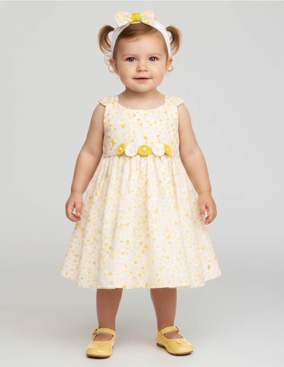 Vestido sin manga para niña Vestido sin manga para niña