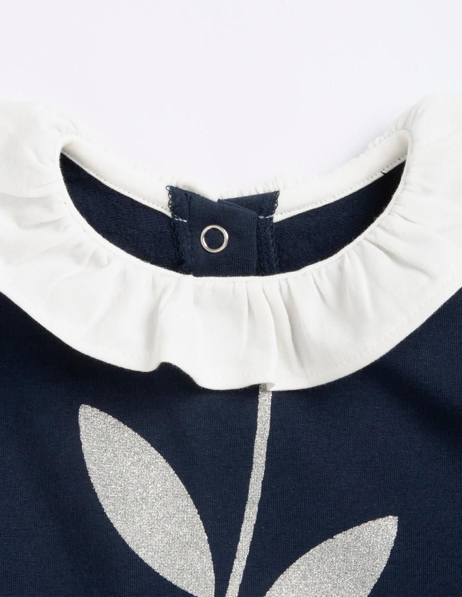 Vestido manga larga para bebé niña 5