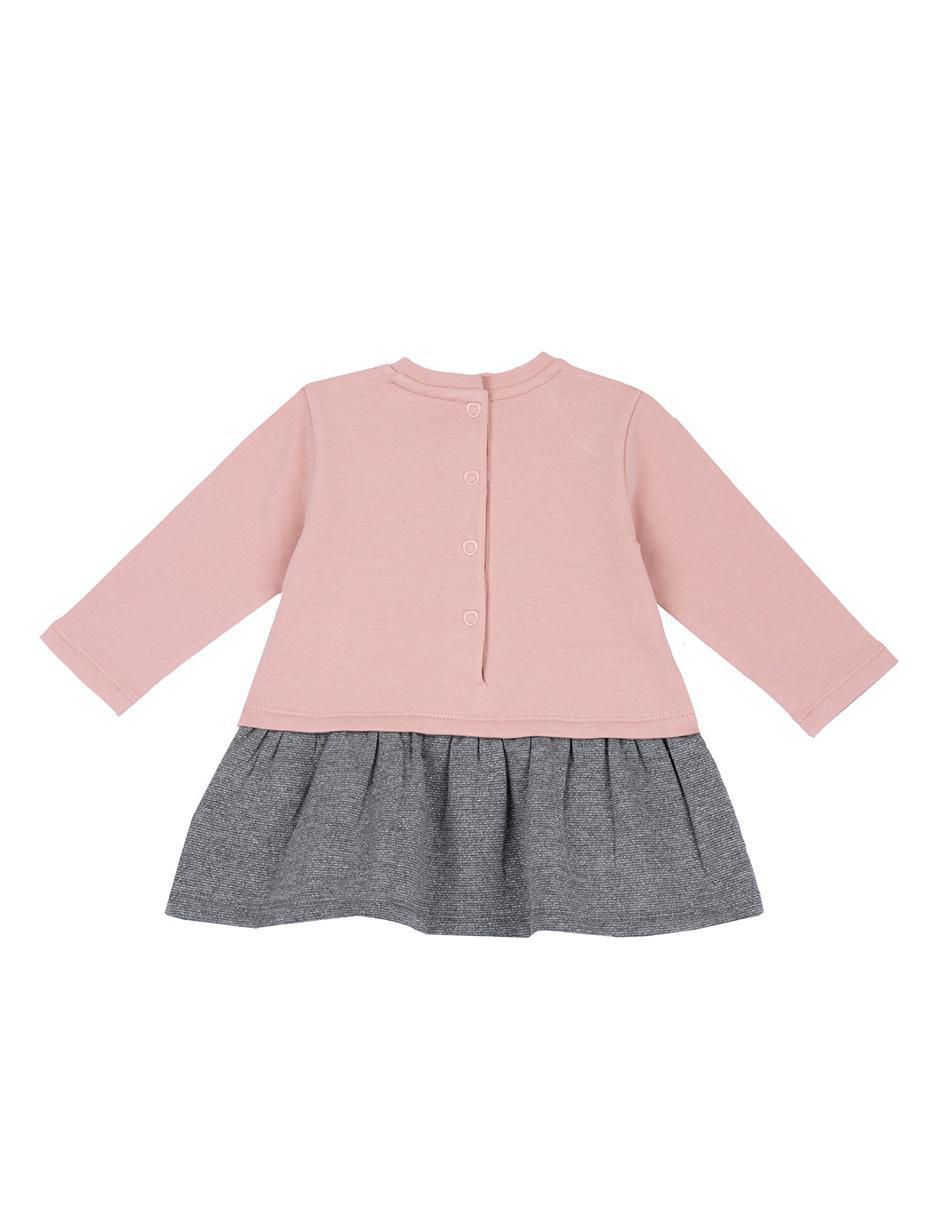 Vestido manga larga para bebé niña 2