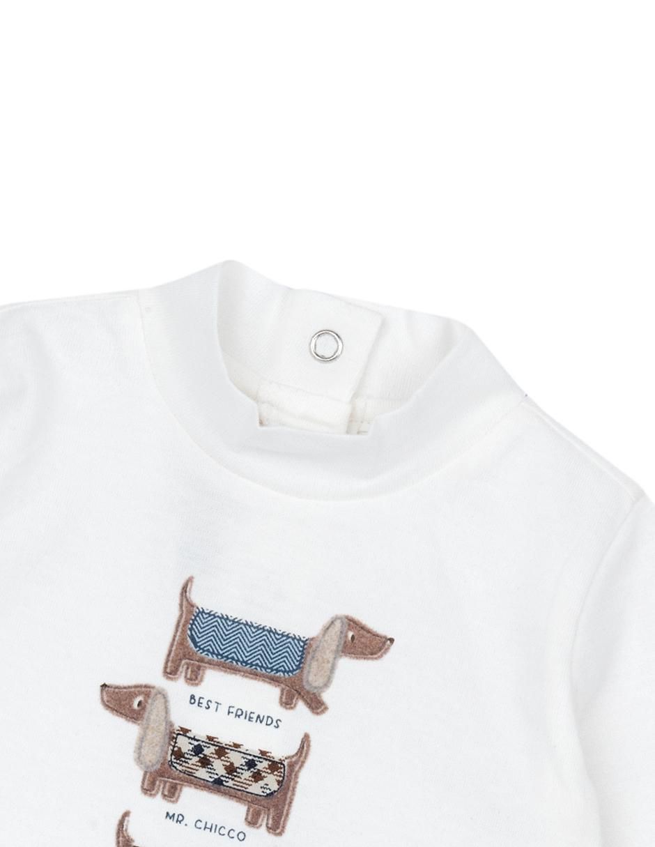 Camiseta cuello alto para niño 2