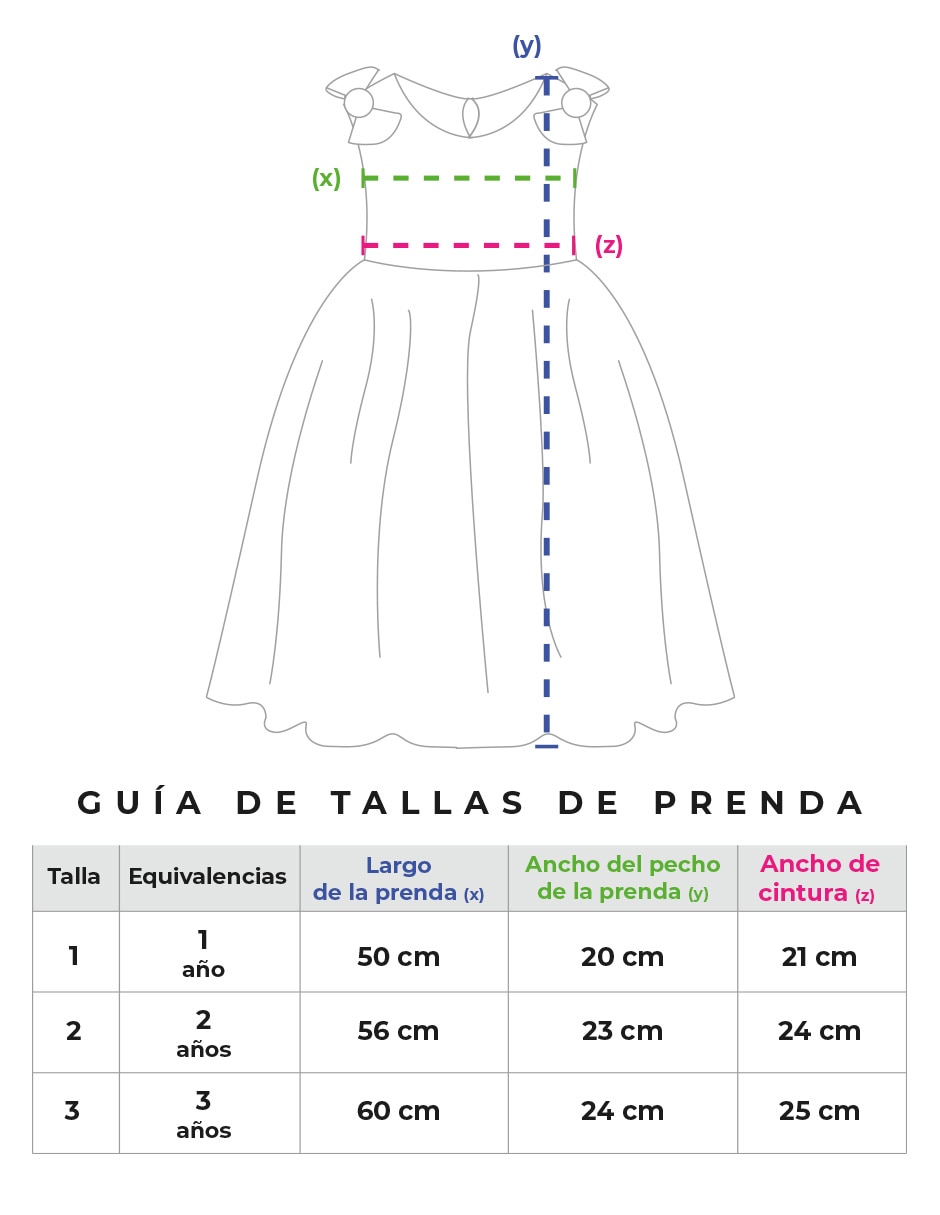 Vestido para bebé niña 6
